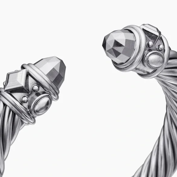 David Yurman Renaissance Classic Cable Bracelet in grey aluminum - Picture 4 of 6